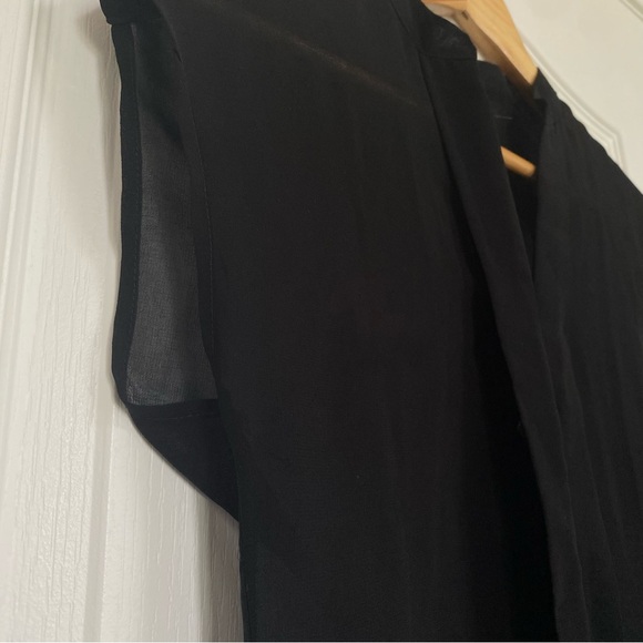 Dynamite Black Sheer Blouse Size XXS - Picture 2 of 9